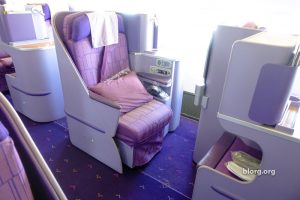 airline business class seat