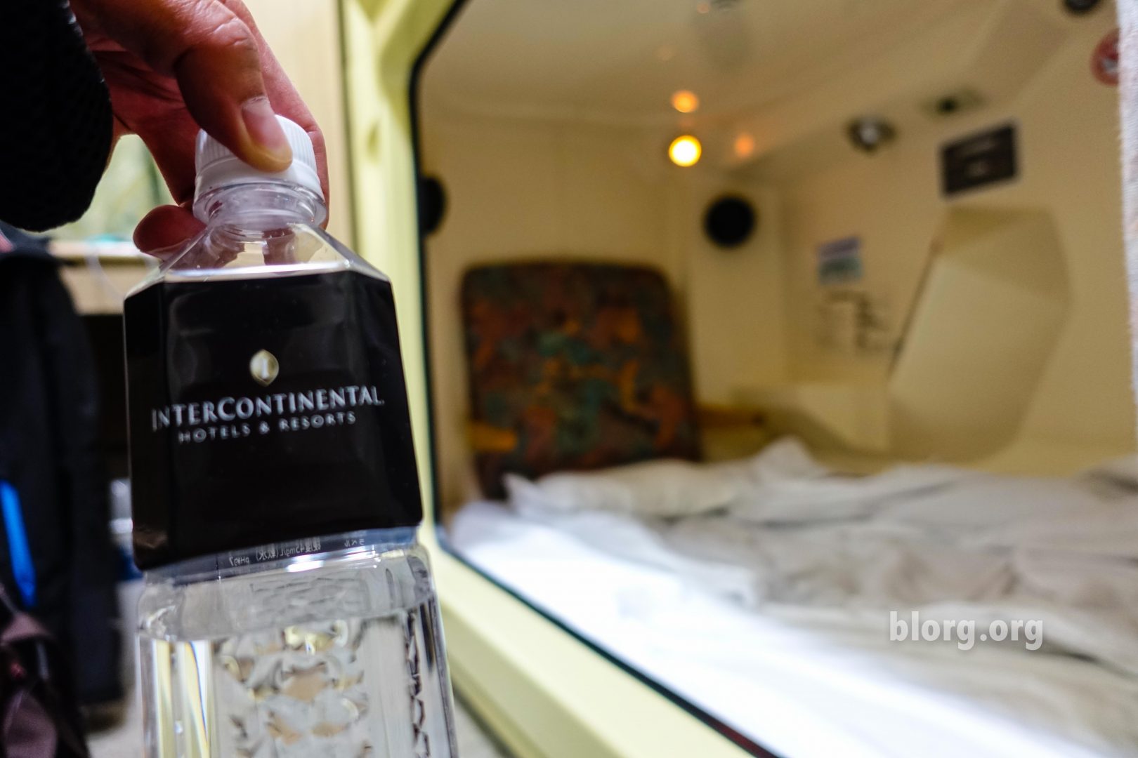 From the Intercontinental Osaka to a Capsule Hotel