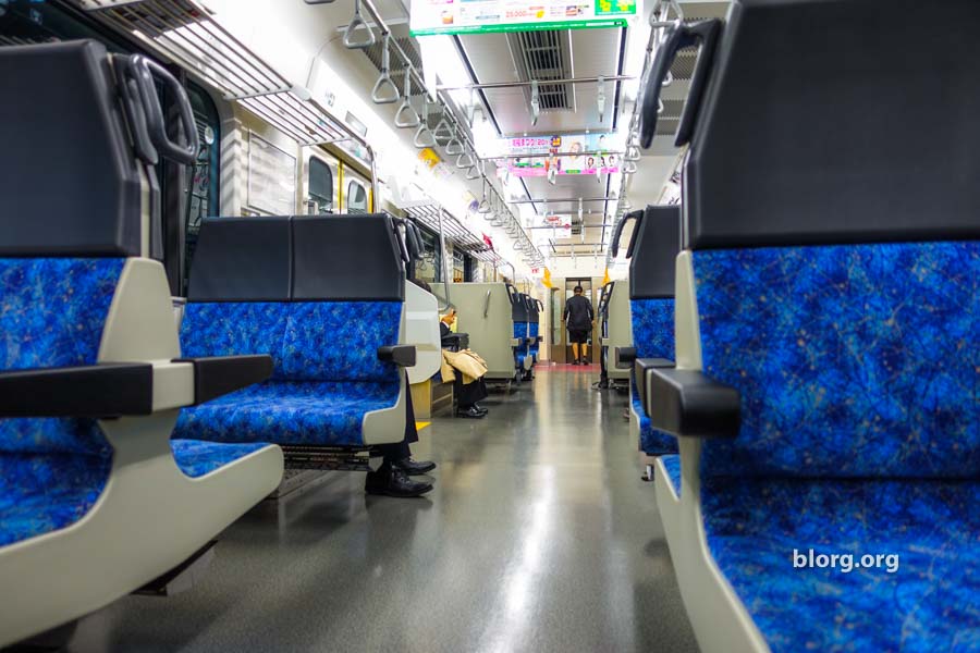 empty japanese train
